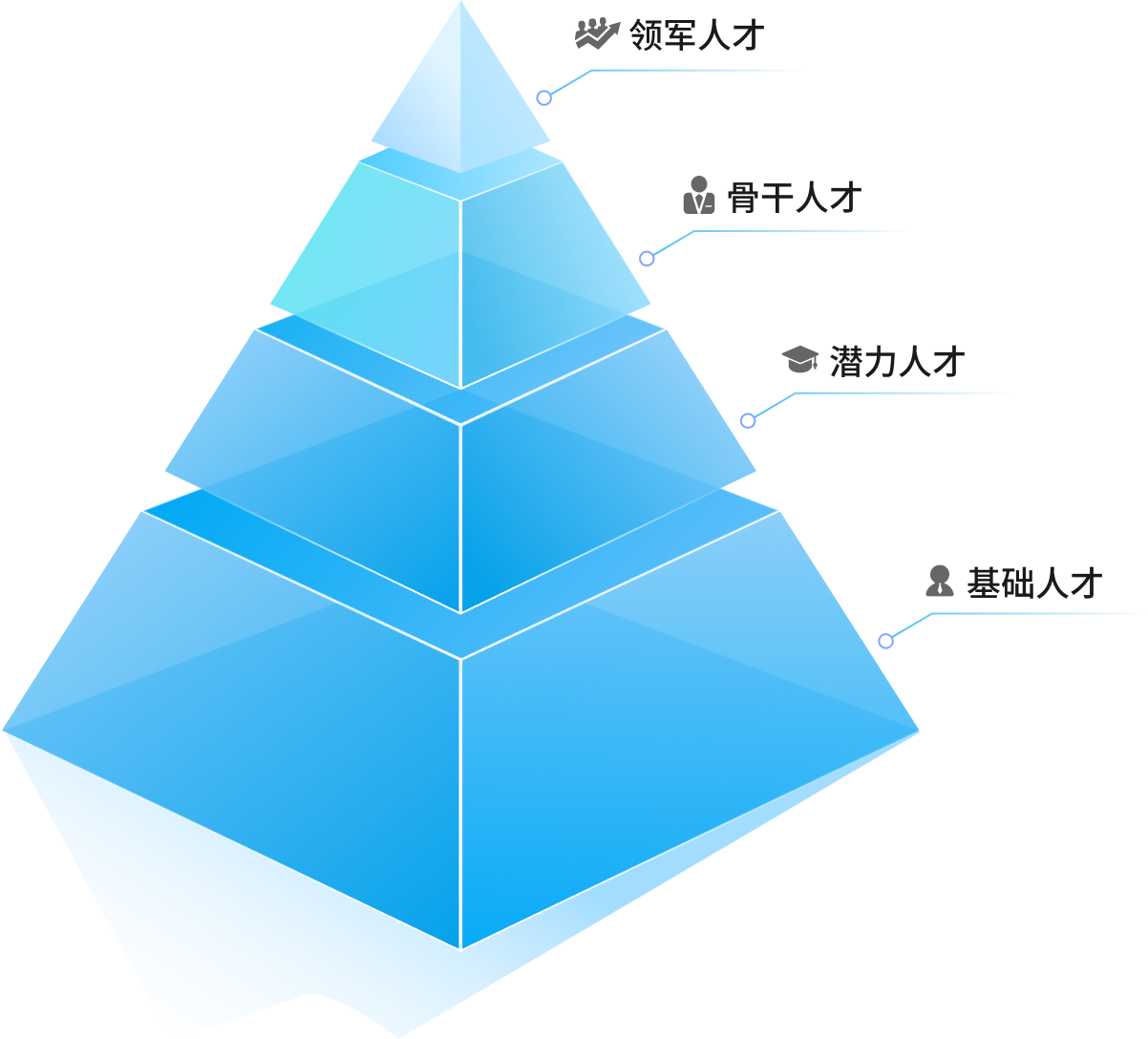 深德科人才梯队金字塔
